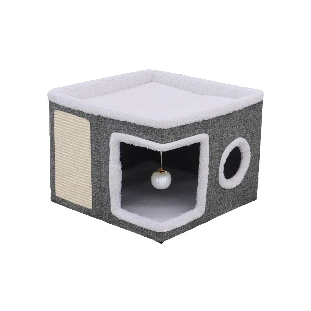 4-Season Multi-Level Cat House by Snagg A Cave