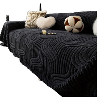 Oversized, Soft & Durable Plush Sofa Cover by Snagg A Sofa Cover