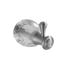 Brushed Nickel Wall Mounted Robe Hook by Snagg A Hook