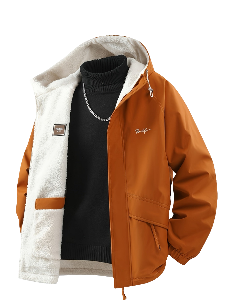 Men’s Insulated Parka Jacket – Reversible, Windproof & Durable by Snagg A Jacket