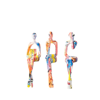 Graffiti Abstract Figurine – Modern Pop Art Sculpture by Snagg A Sculpture