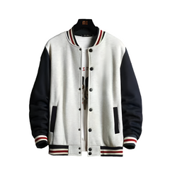 Supzoom Fleece Casual Baseball Bomber Jacket by Snagg A Jacket