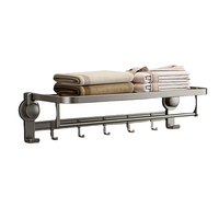 Wall-Mounted Towel Rack by Snagg A Rack