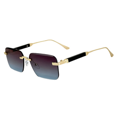 Rimless Square Sunglasses by Snagg A Shades