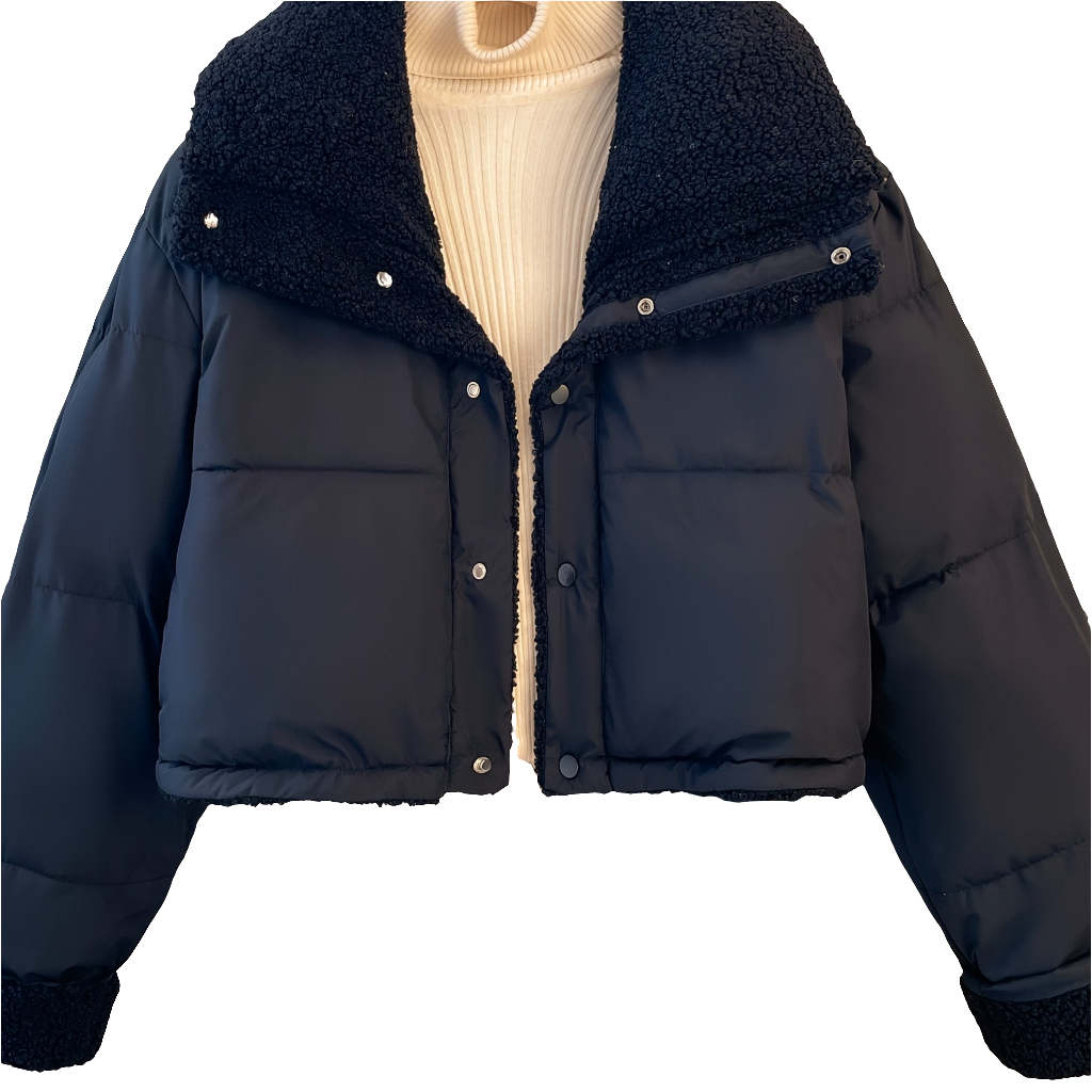 Women’s Short Collar Reversible Jacket by Snagg A Jacket