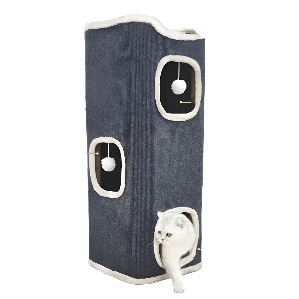 3-Tier Cat Bed & Hideaway House - SnaggIt