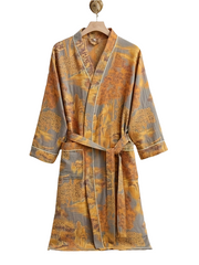 Men’s & Women’s Cotton Double Gauze Bathrobe by Snagg A Pajama