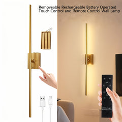 31.5" Wireless LED Wall Lamp – 360° Rotatable by Snagg A Wall Light