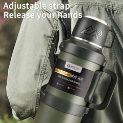 Ultra Capacity Thermal Jug | Heavy-Duty Hydration for Travel & Camping