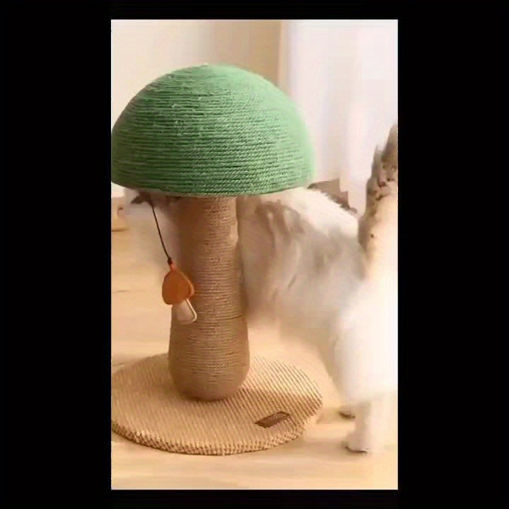 Mushroom Cat Scratching Post by Snagg A Scratcher