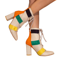 Elegant Women’s High-Heel Ankle Boots by Snagg A Shoes