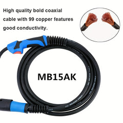 MB15AK MIG Welding Torch Gun 4M Cable by Snagg A Torch Gun