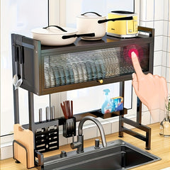 Multifunctional Countertop Dish Rack by Snagg A Rack