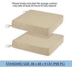 Heavy-Duty Waterproof Outdoor Seat Cushions by Snagg A Cushion