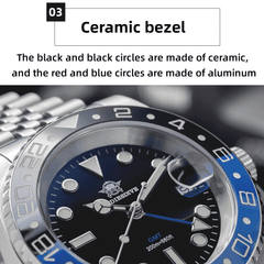 Stainless Steel, Super Luminous, Waterproof Men’s Watch