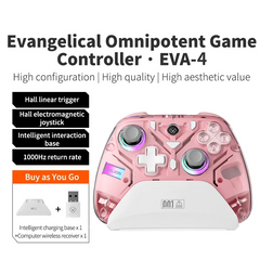 K10 RGB Wireless Gaming Controller | Hall Effect Precision & Intelligent Charging Dock