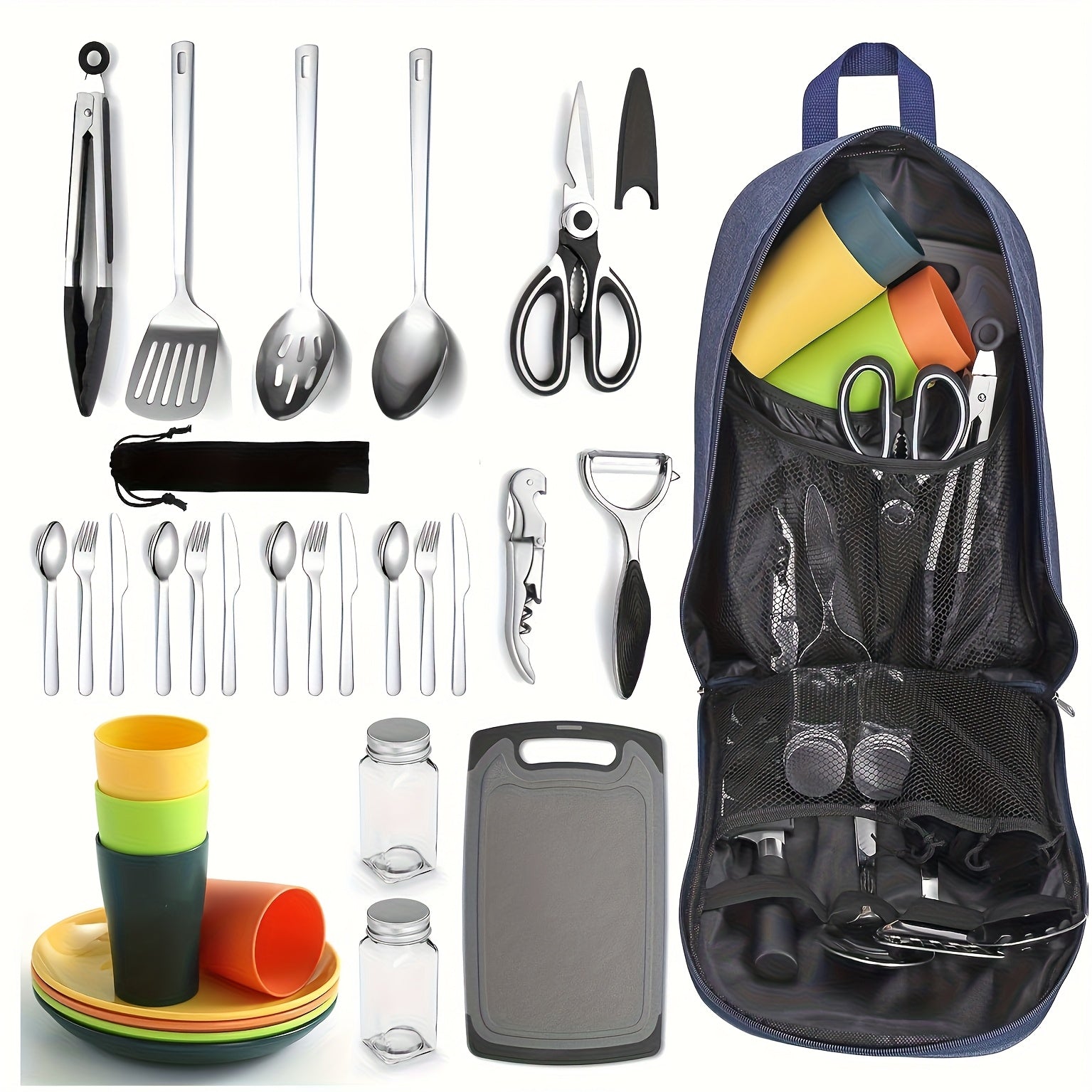 31pcs Camping Cooking Set by Snagg A BBQ Tool Set