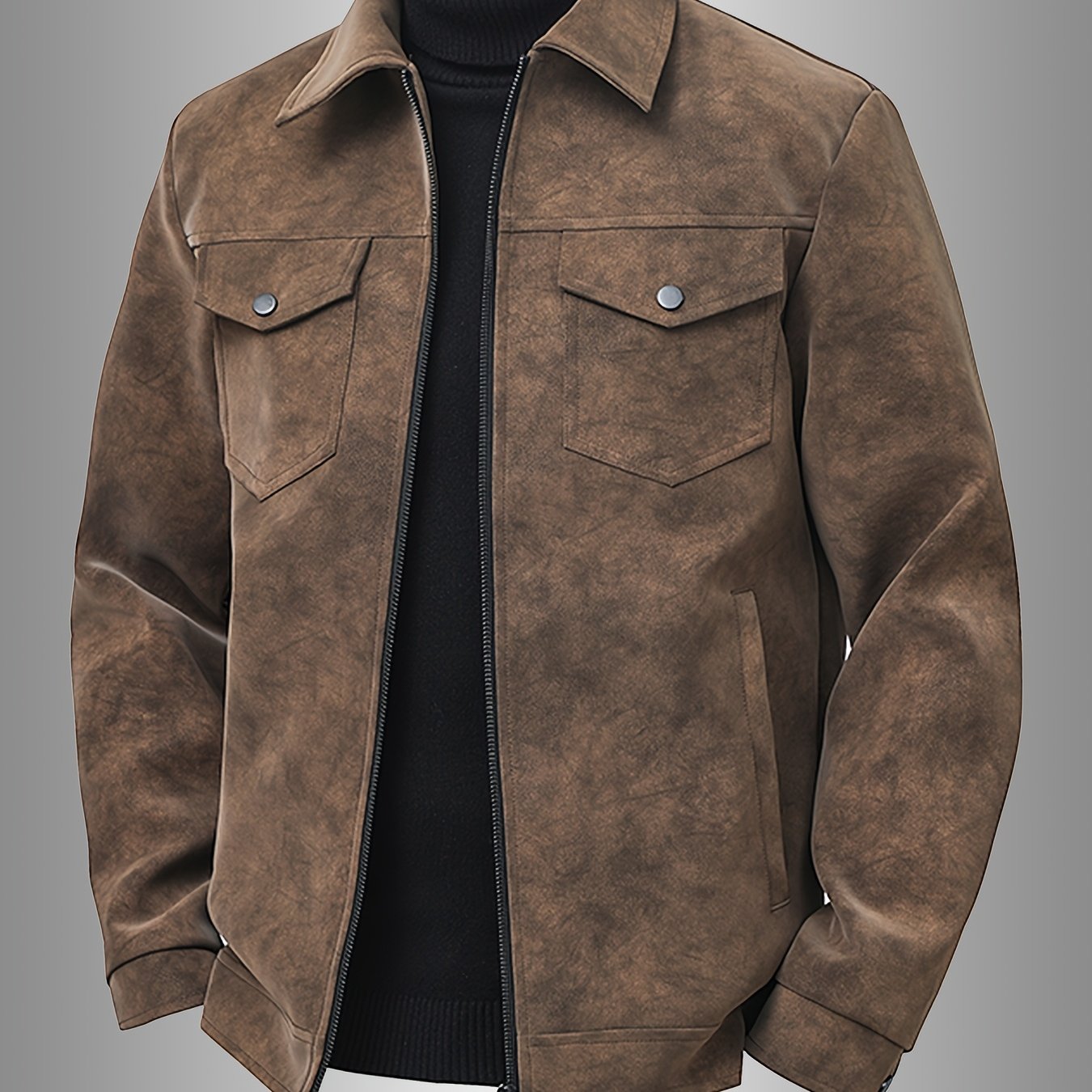 Men’s Vintage Distressed American Retro Jacket by Snagg A Jacket