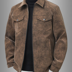 Men’s Vintage Distressed American Retro Jacket by Snagg A Jacket