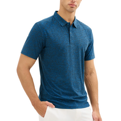 Men's Performance Dry-Fit Polo | Lightweight Summer Sports & Work Shirt