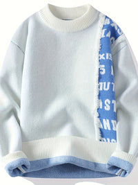 Korean Style Patchwork Sweater by Snagg A Jumper