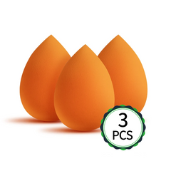 Professional 3 Pieces Precision Blending Set – High-Density Ultra Soft Cosmetic Puffs