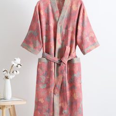 Women’s Vintage Floral Pajama Robe by Snagg A Robe