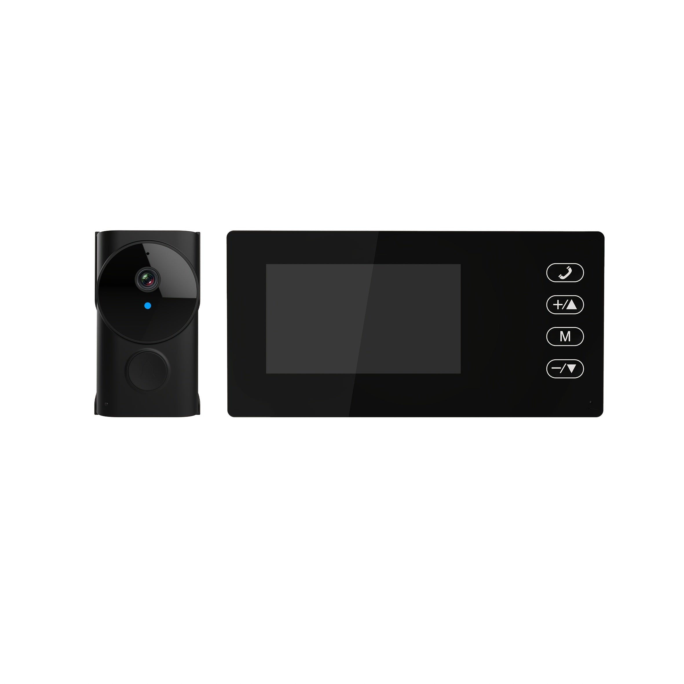 Video Doorbell Intercom System 10.9cm Screen with Infrared Night Vision by Snagg A Doorbell Camera