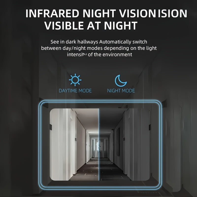 Wireless Solar Powered Video Doorbell HD Camera with Motion Detection by Snagg A Doorbell Camera