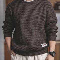 Men’s Vintage Casual Knit Sweater by Snagg A Jumper