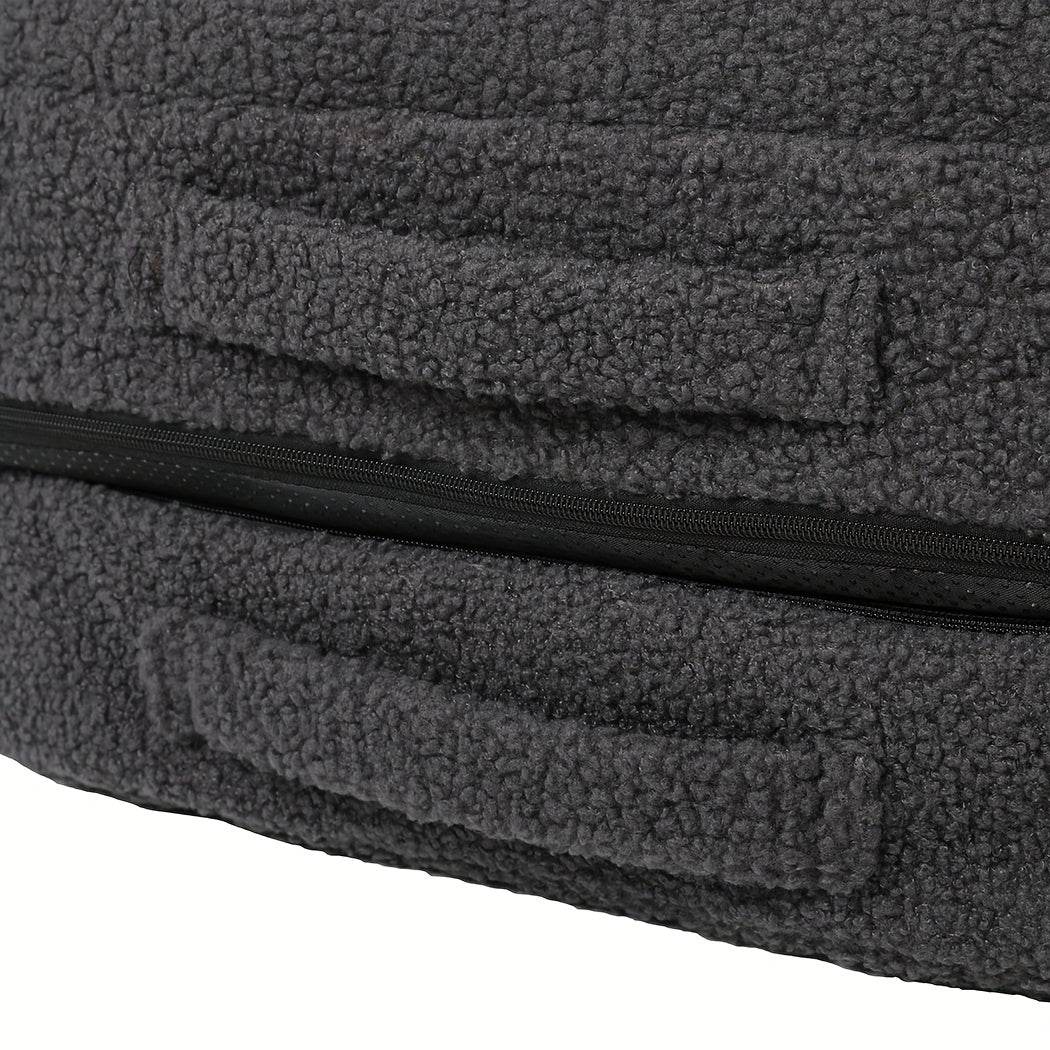 2-in-1 Foldable Human-Size Orthopedic Dog Bed - SnaggIt