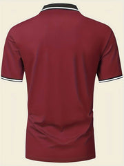5pcs Men’s Lapel Collar T-Shirts - SnaggIt