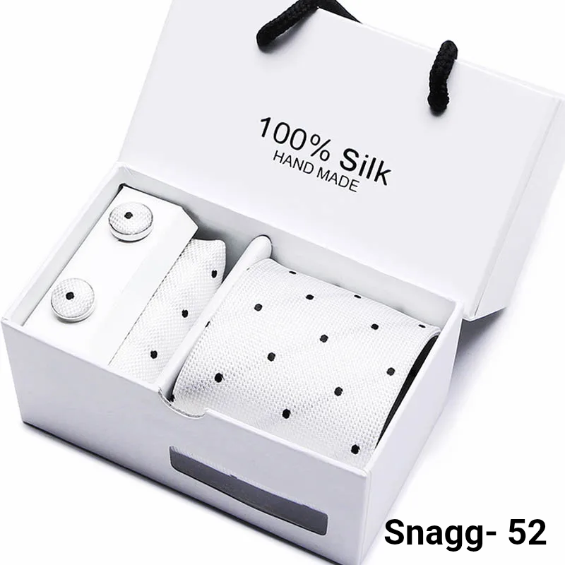 Luxury Silk Paisley Tie for Men — Extra-Long Woven Jacquard Necktie Suits & Weddings - Snagg - 52 - Others In Fashion