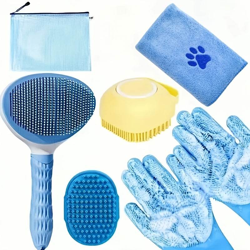 6-in-1 Dog & Cat Grooming Kit - SnaggIt