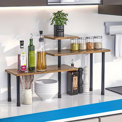 Multi-Tier Corner Storage Rack by Snagg A Rack