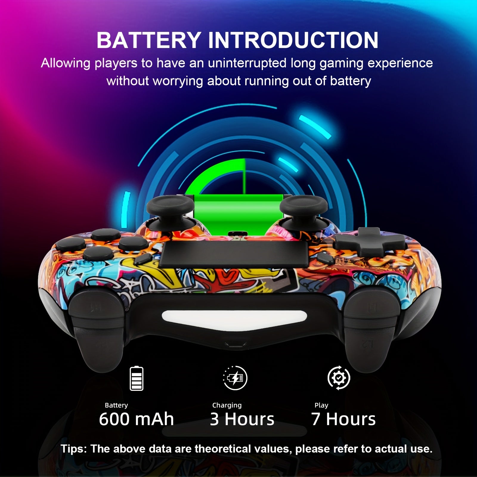 Wireless Game Controller Compatible With PS3, PS4 & PC by Snagg A Game Controller