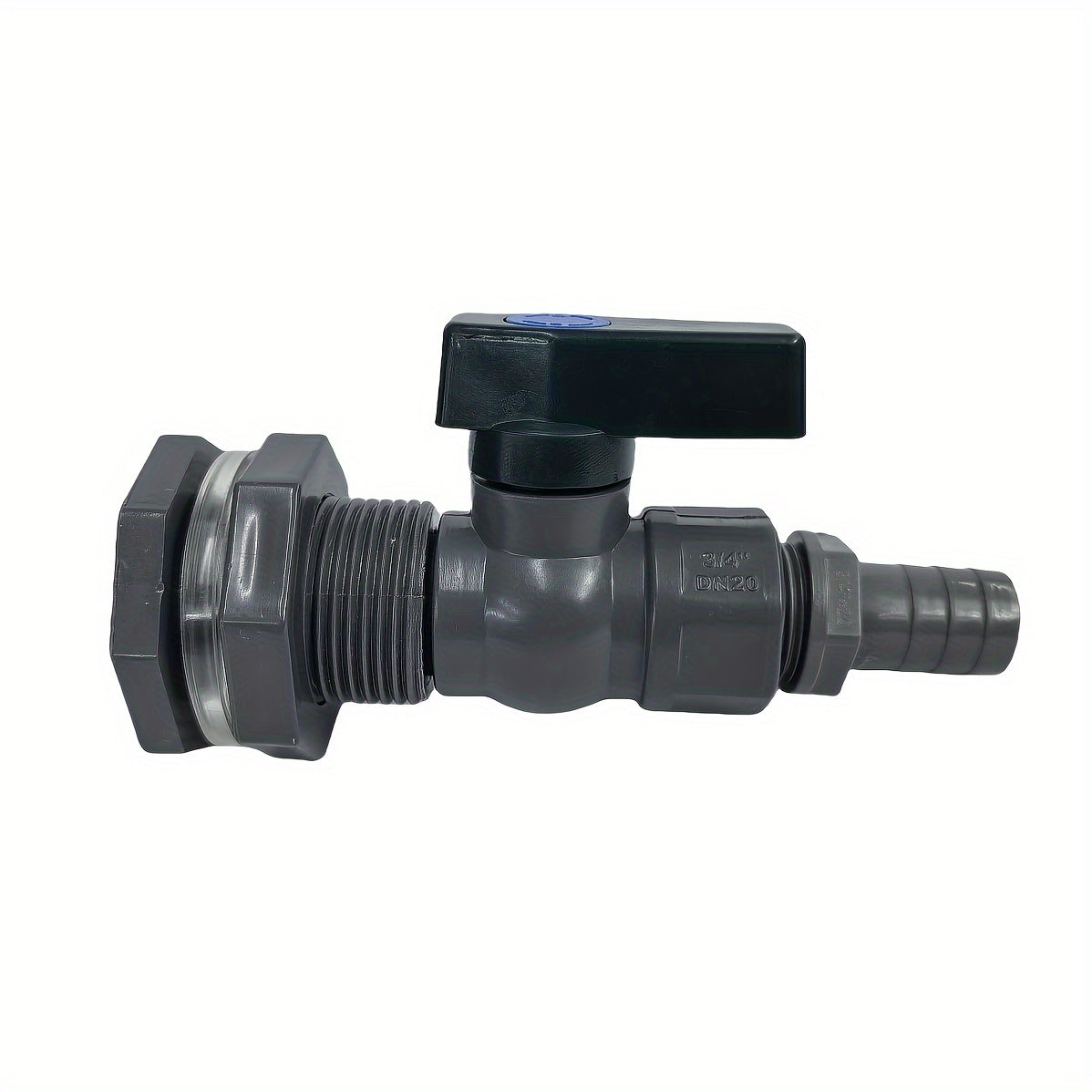 Rain Barrel Faucet Kit with Ball Valve & Hose Fittings by Snagg A Fitter