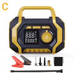7000A Peak Portable Car Jump Starter with Tire Inflator