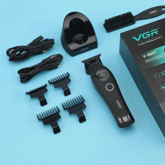 Professional 7200 RPM Brushless Master Trimmer – Ultra Quiet Ceramic & MIM Hybrid Blade System with Magnetic Docking