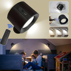 4 pcs USB Rechargeable LED Wall Sconces by Snagg A Wall Light
