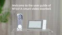 Wireless Doorbell Camera with 10.9cm HD Display by Snagg A Doorbell Camera