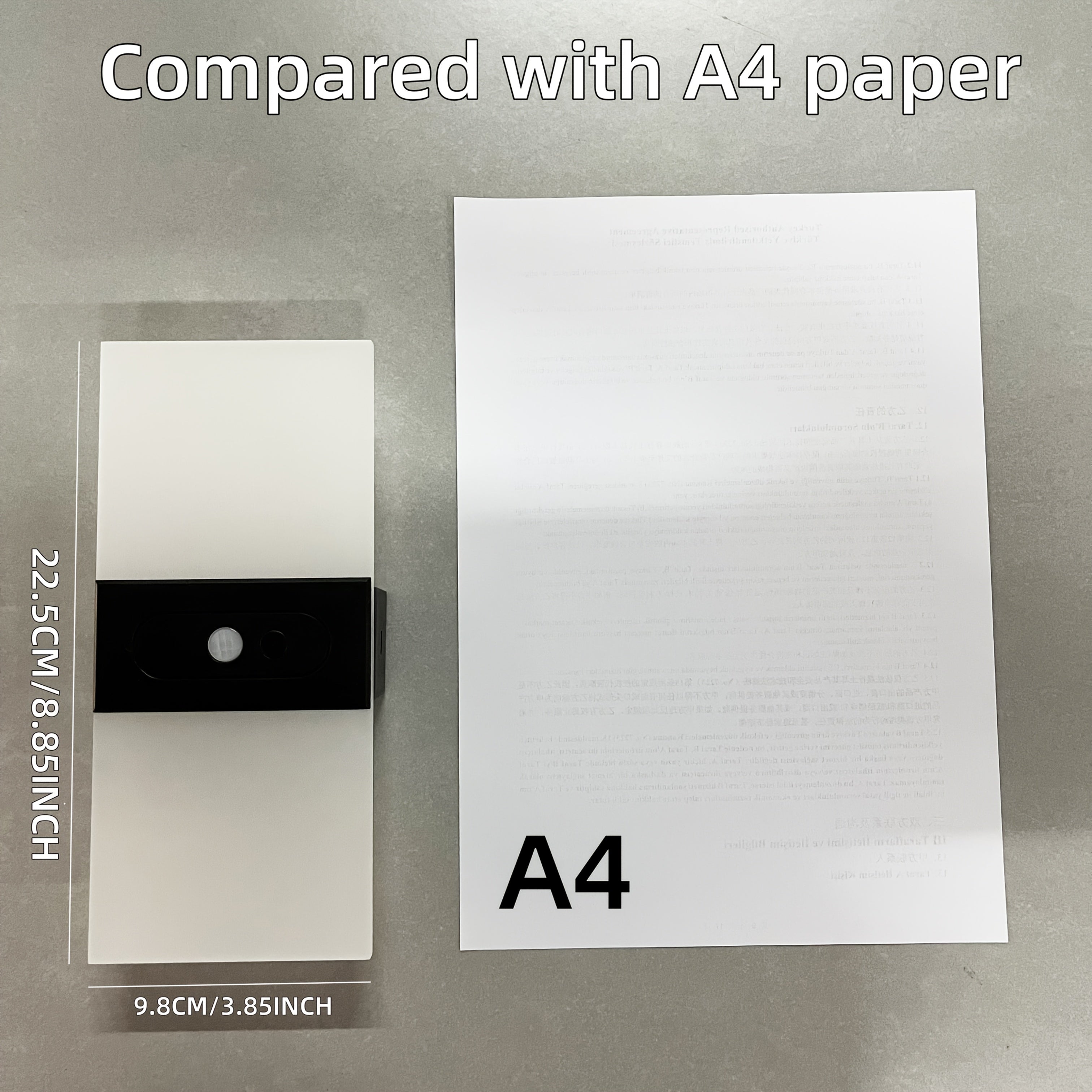 2pcs Rechargeable Magnetic Night Lights by Snagg A Wall Light