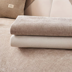 2pcs Yanmo Chenille L-Shaped Sofa Cover by Snagg A Sofa Cover