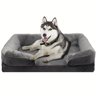 Orthopedic Dog Sofa Bed with Washable Cover by Snagg A Pet Bed