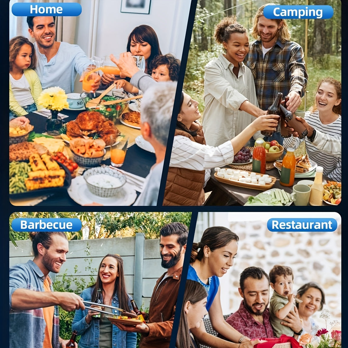 Rechargeable Electric Salt & Pepper Grinder Set by Snagg A Grinder