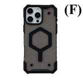 Shockproof Rugged MagSafe Case - for Apple iPhone 16 Series - F - Clear Gray / Pro Max - Phone Cases & Covers