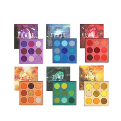 Professional 54 Color Gemstone Inspired Eye Shadow Collection – High Pigment Matte, Shimmer & Metallic Mega Palette