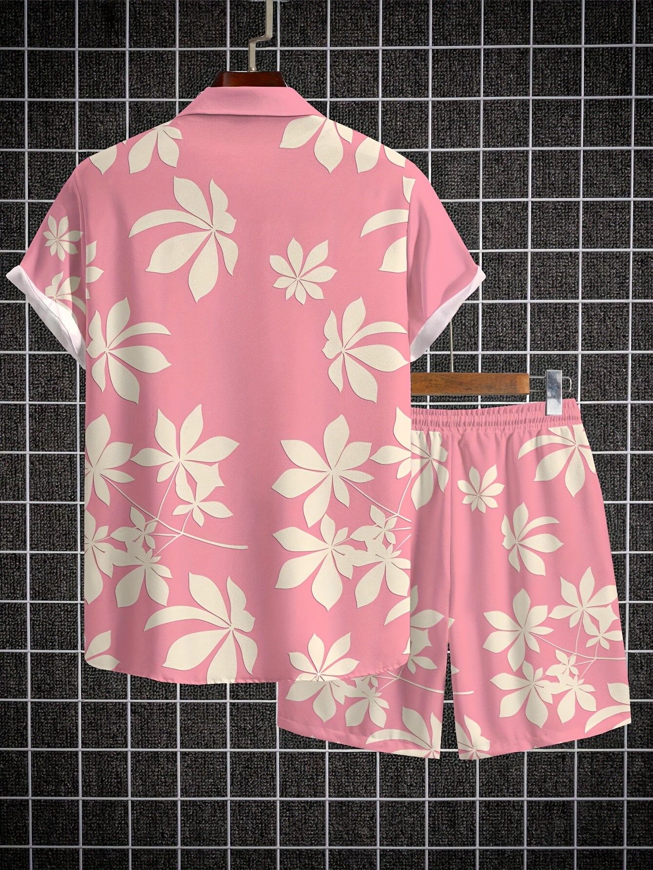 Men’s Casual Shirt & Shorts Set by Snagg A Short
