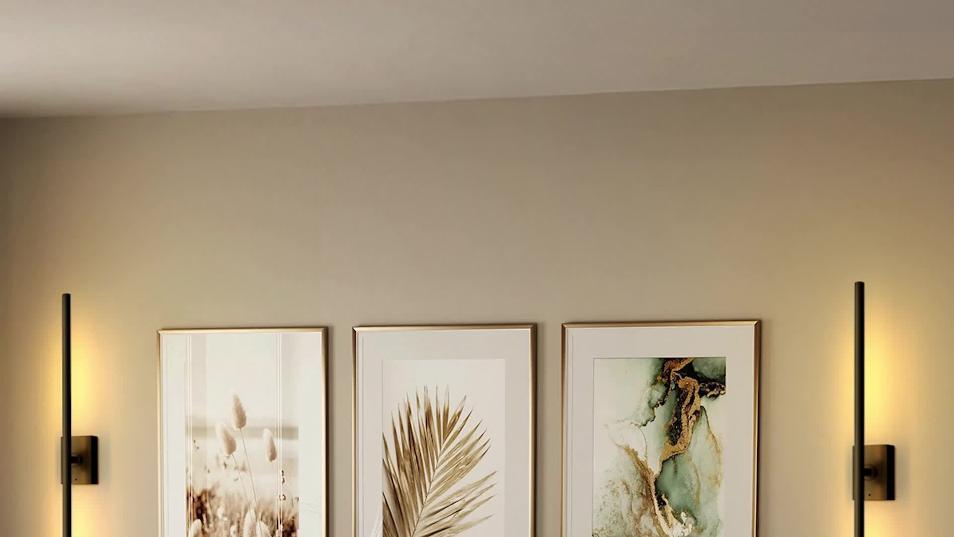 2 Pack Remote Control Battery Powered Wall Lights by Snagg A Wall Light