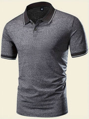 5pcs Men’s Lapel Collar T-Shirts - SnaggIt
